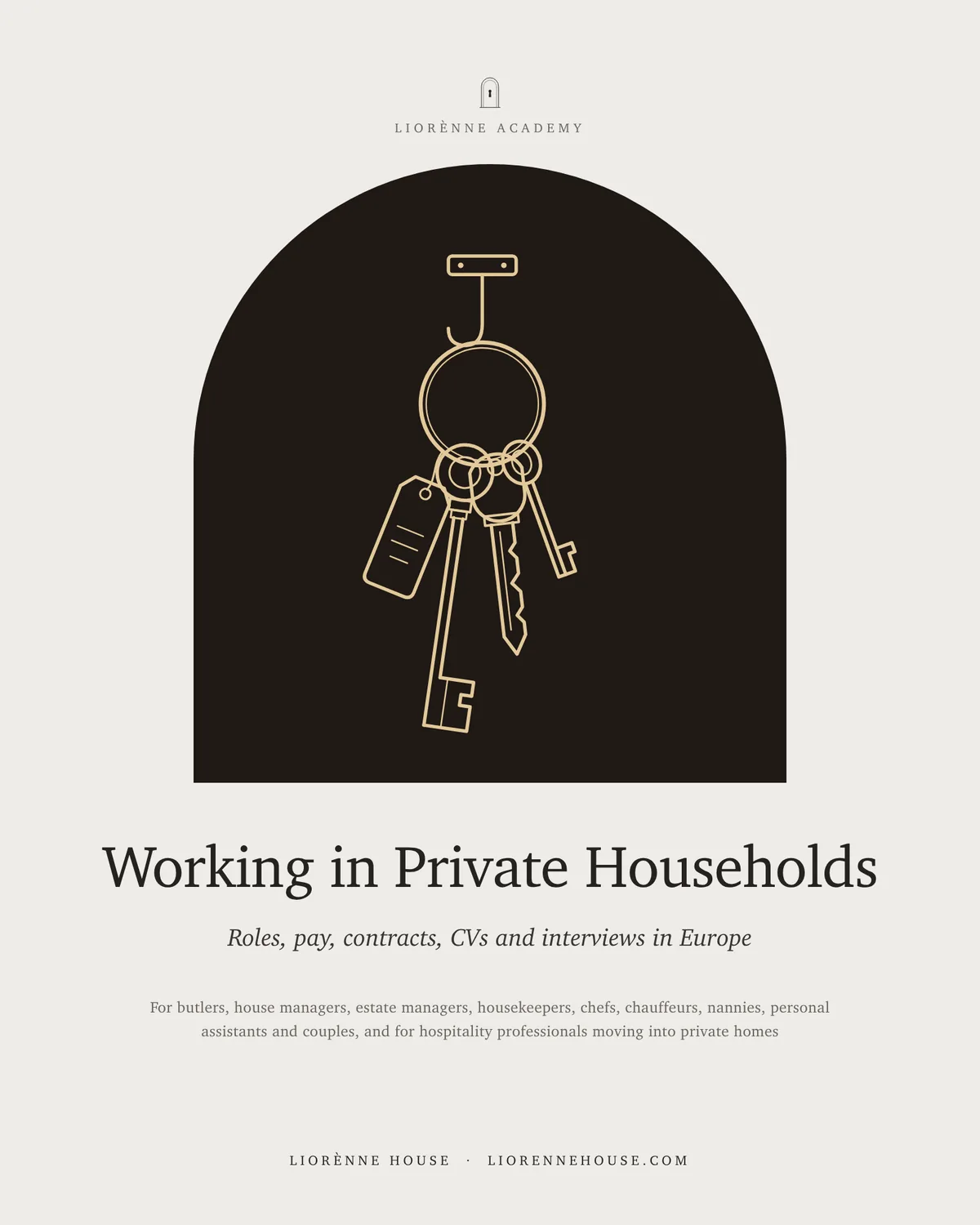 Working in Private Householdsの表紙