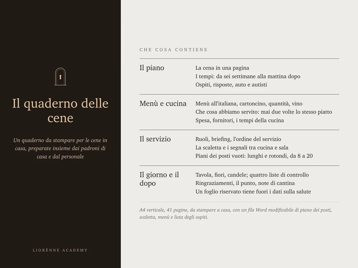 Che cosa contiene
