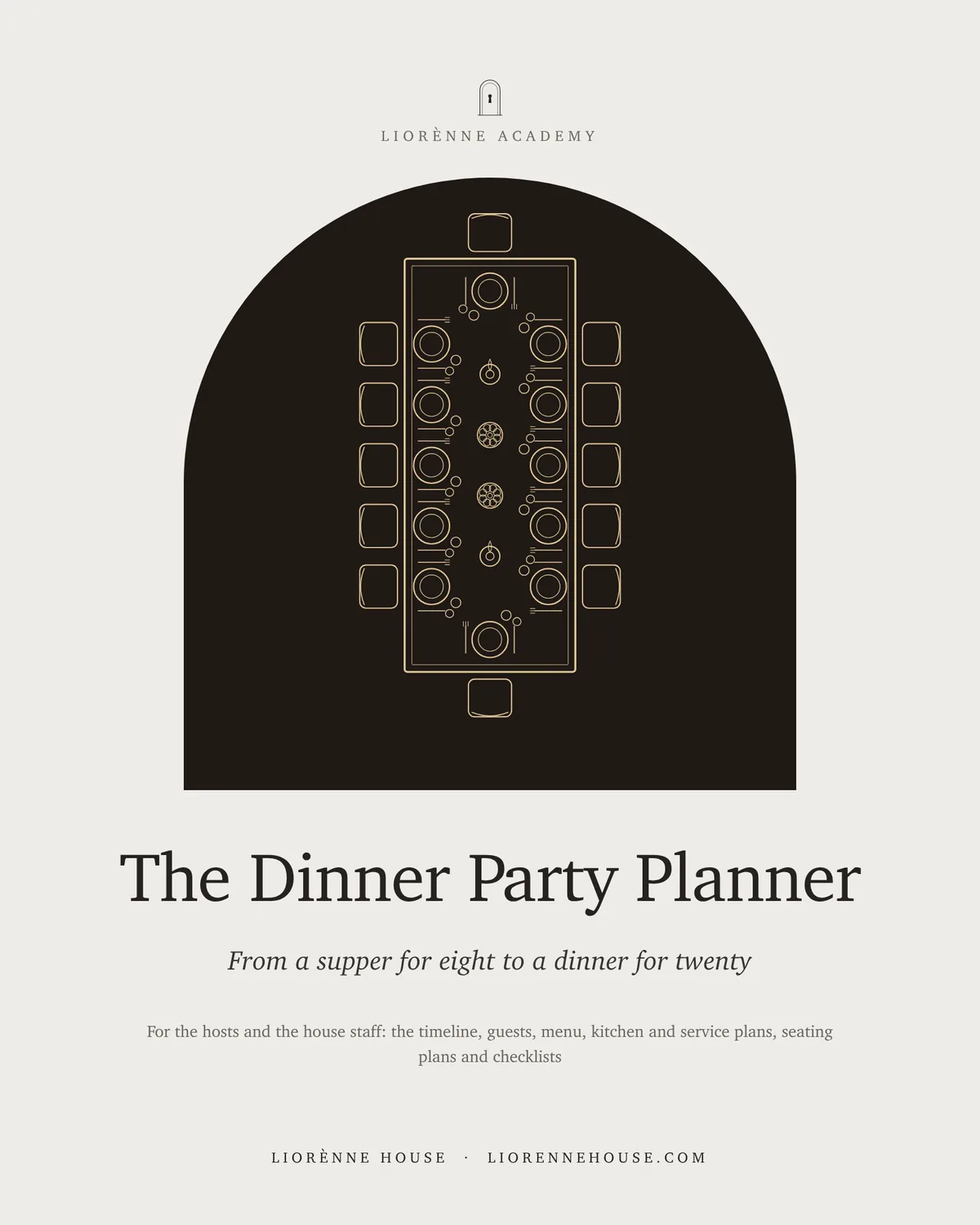 The Dinner Party Plannerの表紙