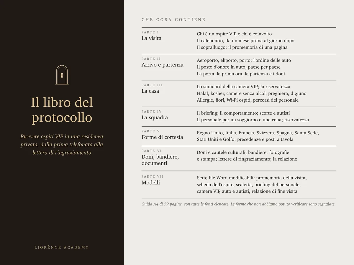 Che cosa contiene il libro, parte per parte